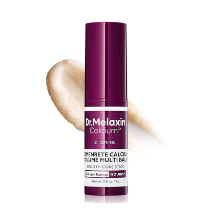 Dr.Melaxin Cemenrete Calcio Multi Bálsamo 9g Cuidado de la Piel Coreano Todo en Uno Calcio Stick Colágeno Arrugas Tratamiento Facial y de Ojos Bálsamo 2x1